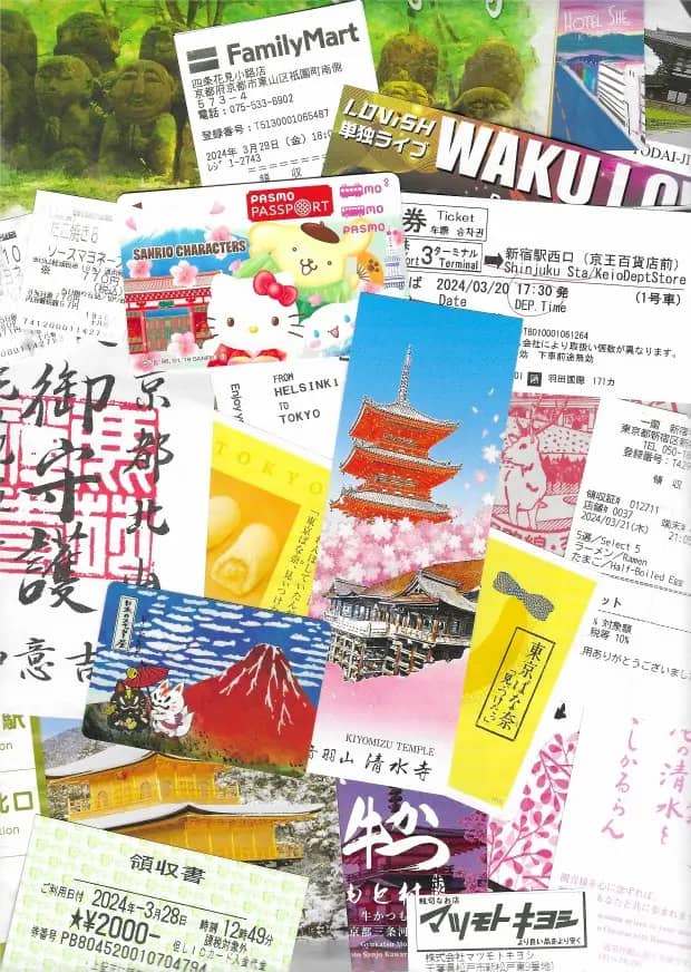 Japanese Souvenir Collage